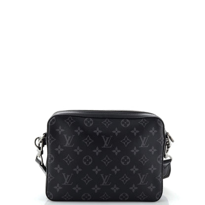 Louis Vuitton Trio Messenger Bag Reverse Monogram Eclipse Canvas