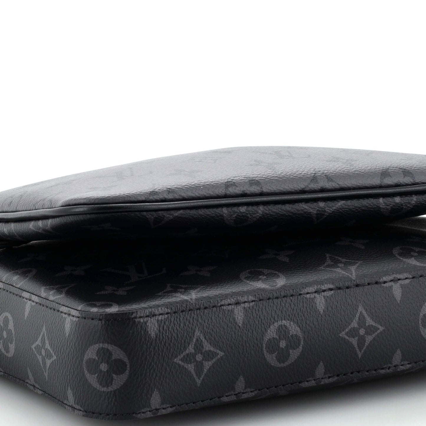 Louis Vuitton Trio Messenger Bag Reverse Monogram Eclipse Canvas