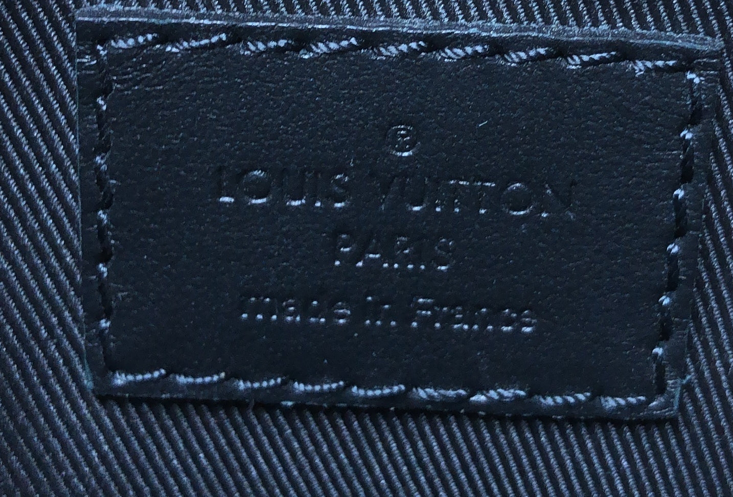 Louis Vuitton Trio Messenger Bag Reverse Monogram Eclipse Canvas