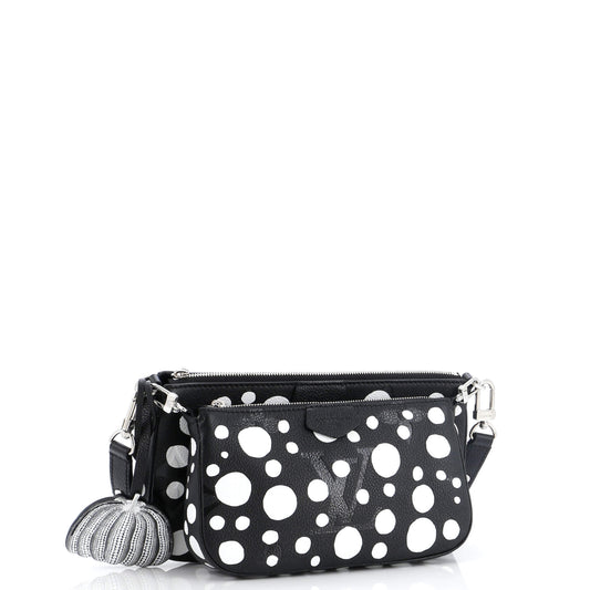 Louis Vuitton Multi Pochette Accessoires Yayoi Kusama Infinity Dots Monogram Empreinte Giant