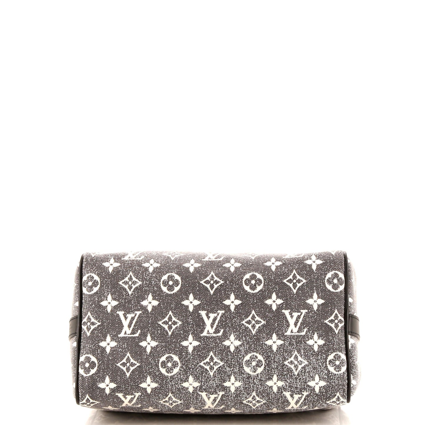 Louis Vuitton Speedy Bandouliere Bag Monogram Jacquard Denim 25