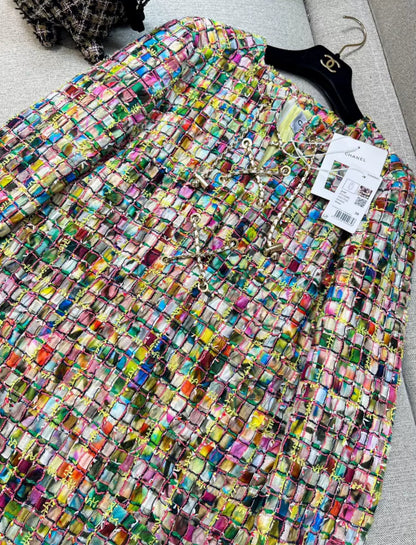 Chanel 21P Multicolor dress size 38