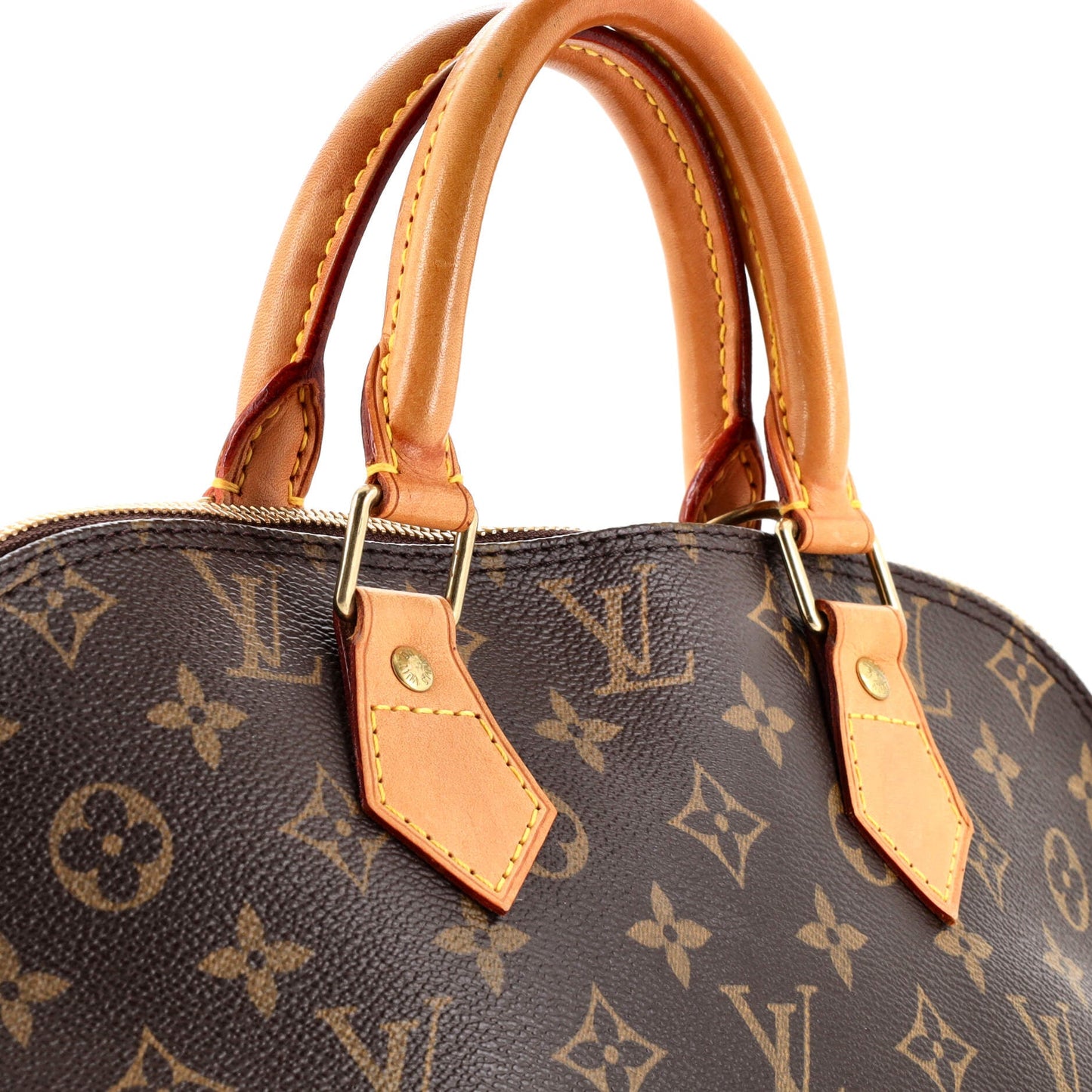 Louis Vuitton Vintage Alma Handbag Monogram Canvas PM
