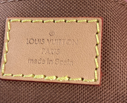 Louis Vuitton Petit Sac Plat Bag Monogram Canvas