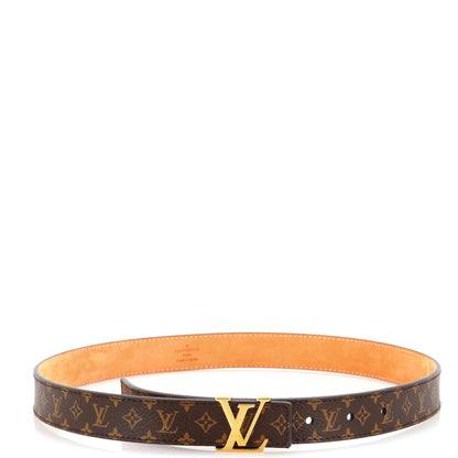 Louis Vuitton LV Initiales Belt Monogram Canvas Thin 75