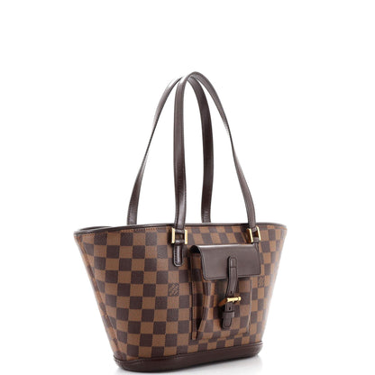 Louis Vuitton Manosque Handbag Damier PM