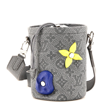 Louis Vuitton Chalk Nano Bag Limited Edition Monogram Taurillon Leather with Acrylic