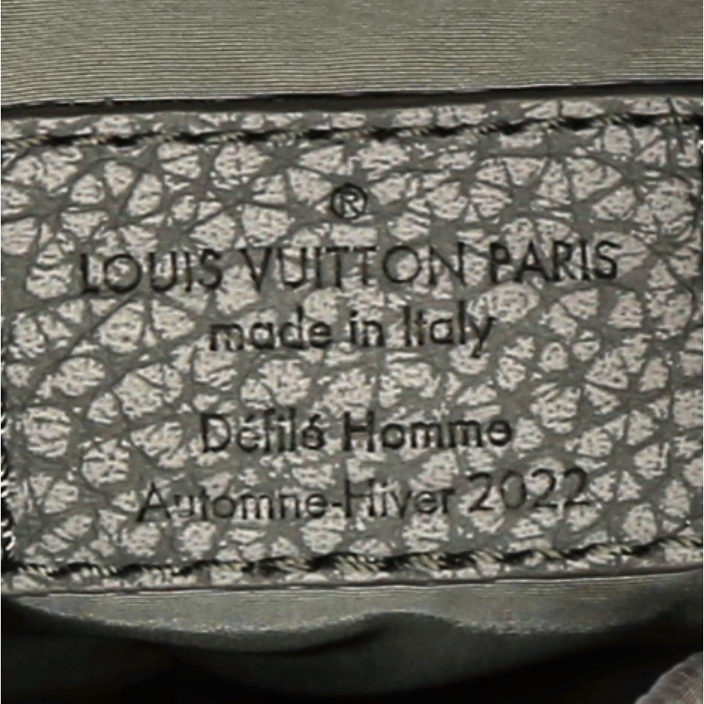 Louis Vuitton Chalk Nano Bag Limited Edition Monogram Taurillon Leather with Acrylic