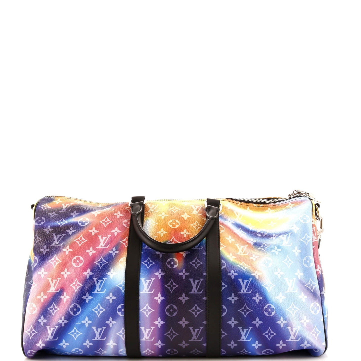 Louis Vuitton Keepall Bandouliere Bag Limited Edition Monogram Sunset Canvas 50