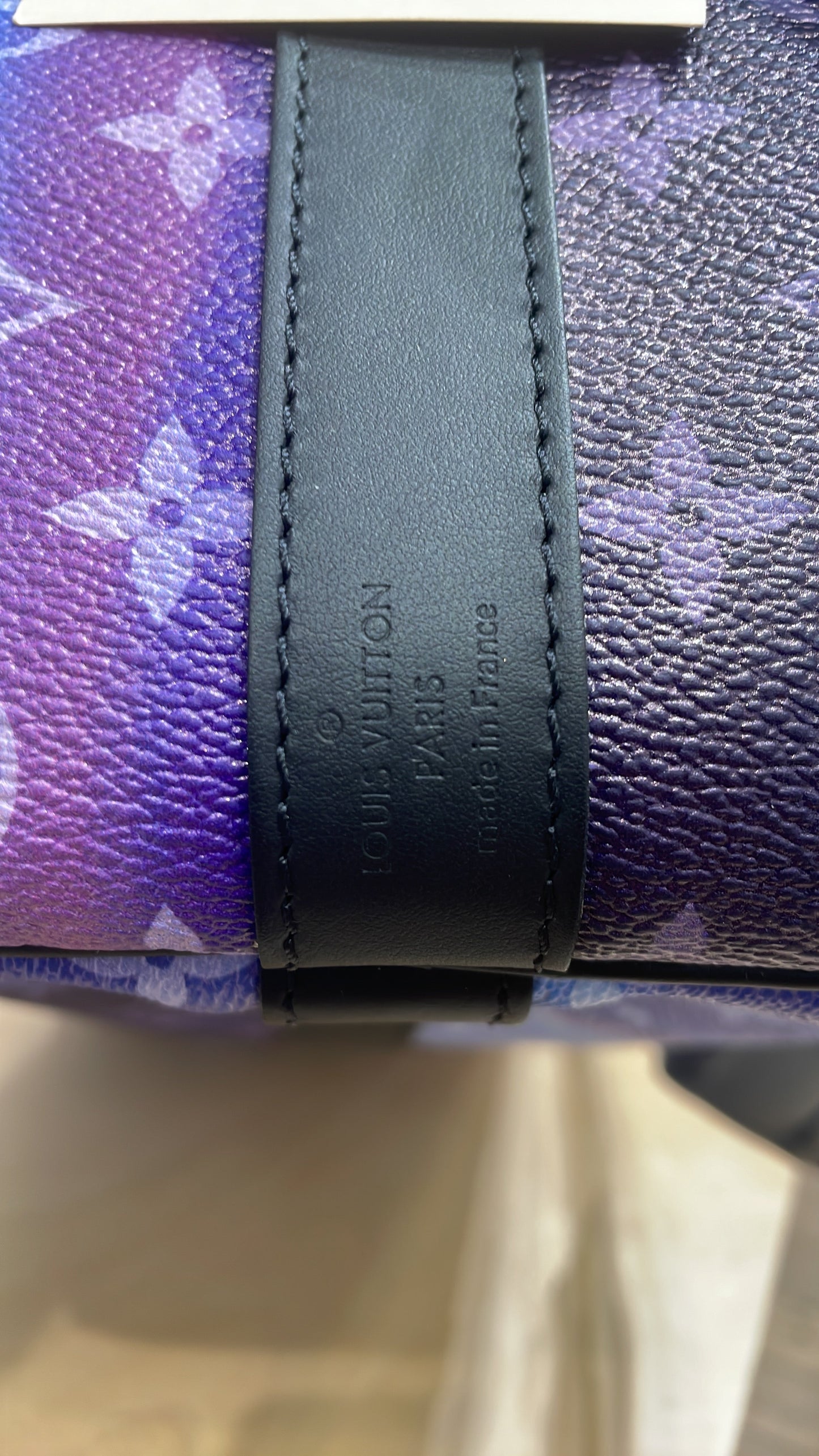Louis Vuitton Keepall Bandouliere Bag Limited Edition Monogram Sunset Canvas 50