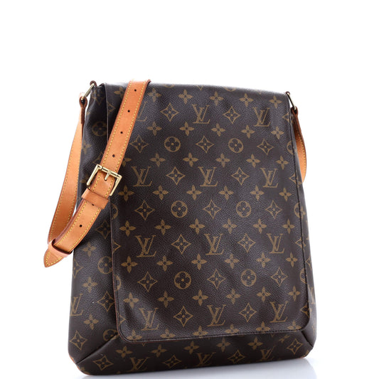 Louis Vuitton Musette Salsa Handbag Monogram Canvas GM