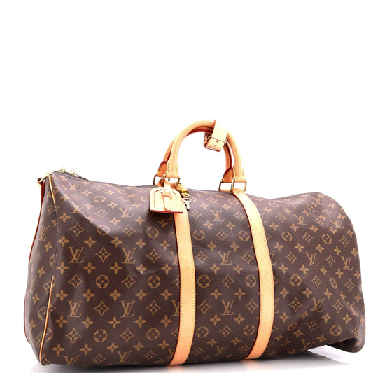 Louis Vuitton Keepall Bandouliere Bag Monogram Canvas 55