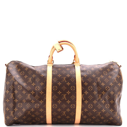 Louis Vuitton Keepall Bandouliere Bag Monogram Canvas 55