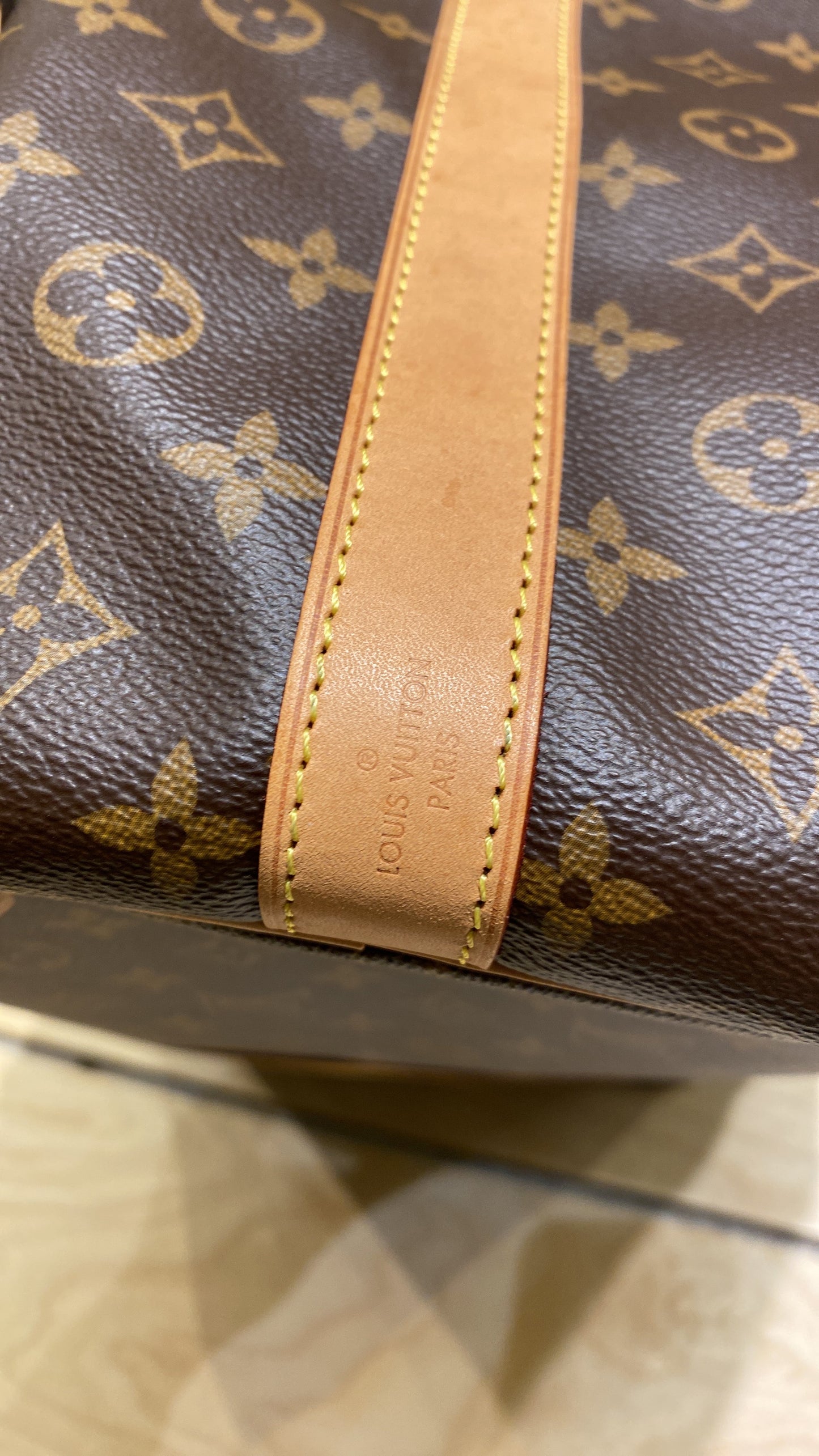 Louis Vuitton Keepall Bandouliere Bag Monogram Canvas 55