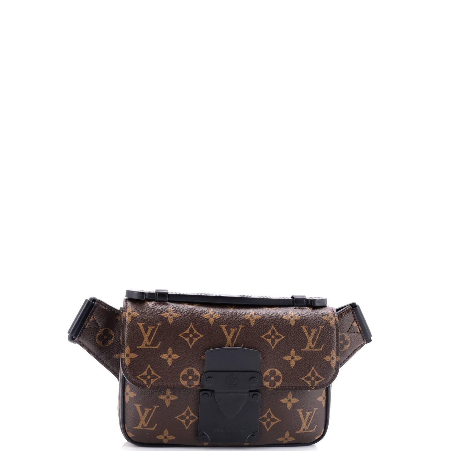 Louis Vuitton S Lock Sling Bag Macassar Monogram Canvas