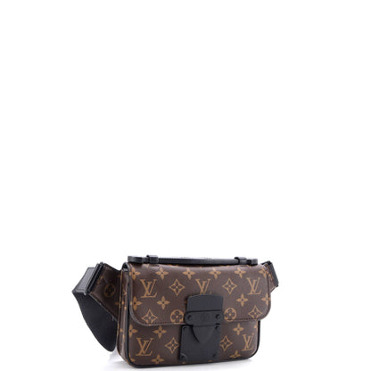 Louis Vuitton S Lock Sling Bag Macassar Monogram Canvas