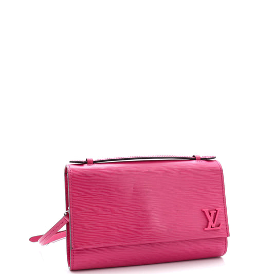 Louis Vuitton Clery Handbag Epi Leather