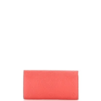 Louis Vuitton Emilie Wallet Monogram Empreinte Leather