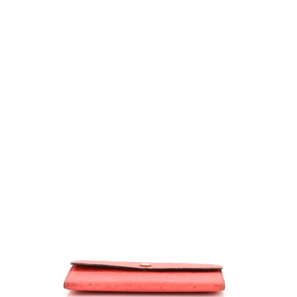 Louis Vuitton Emilie Wallet Monogram Empreinte Leather