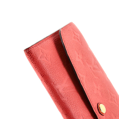 Louis Vuitton Emilie Wallet Monogram Empreinte Leather
