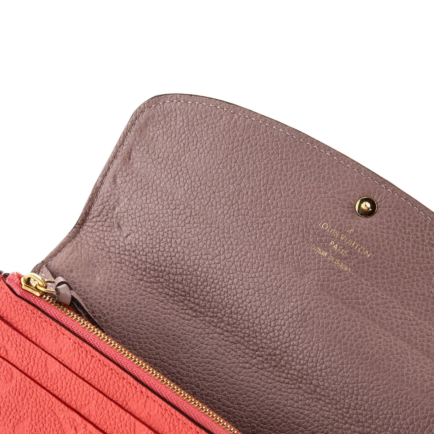 Louis Vuitton Emilie Wallet Monogram Empreinte Leather