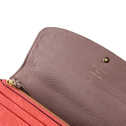 Louis Vuitton Emilie Wallet Monogram Empreinte Leather