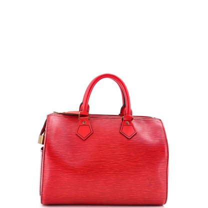 Louis Vuitton Speedy Handbag Epi Leather 25
