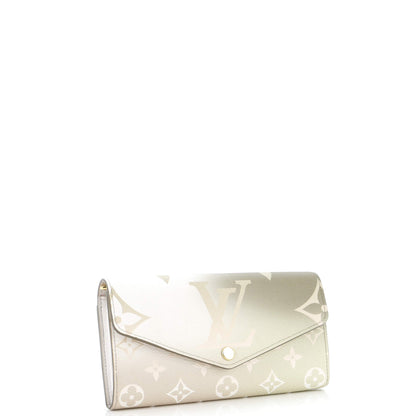 Louis Vuitton Sarah Wallet NM Spring in the City Monogram Giant Canvas