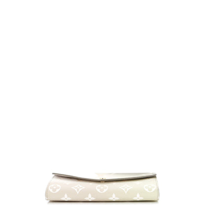 Louis Vuitton Sarah Wallet NM Spring in the City Monogram Giant Canvas