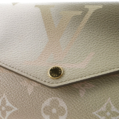 Louis Vuitton Sarah Wallet NM Spring in the City Monogram Giant Canvas