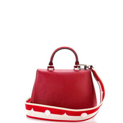 Louis Vuitton Cluny Top Handle Bag Epi Leather Mini