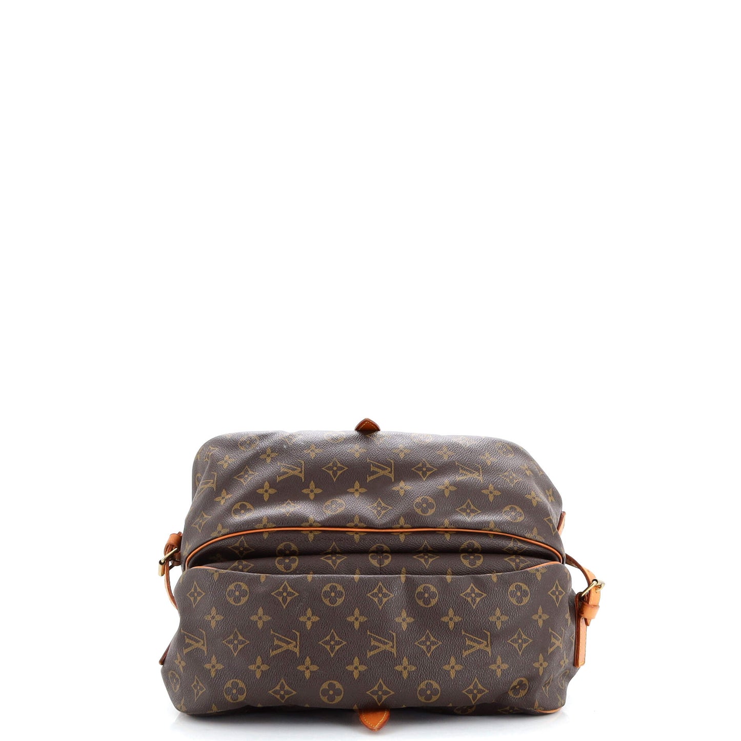 Louis Vuitton Saumur Handbag Monogram Canvas 35