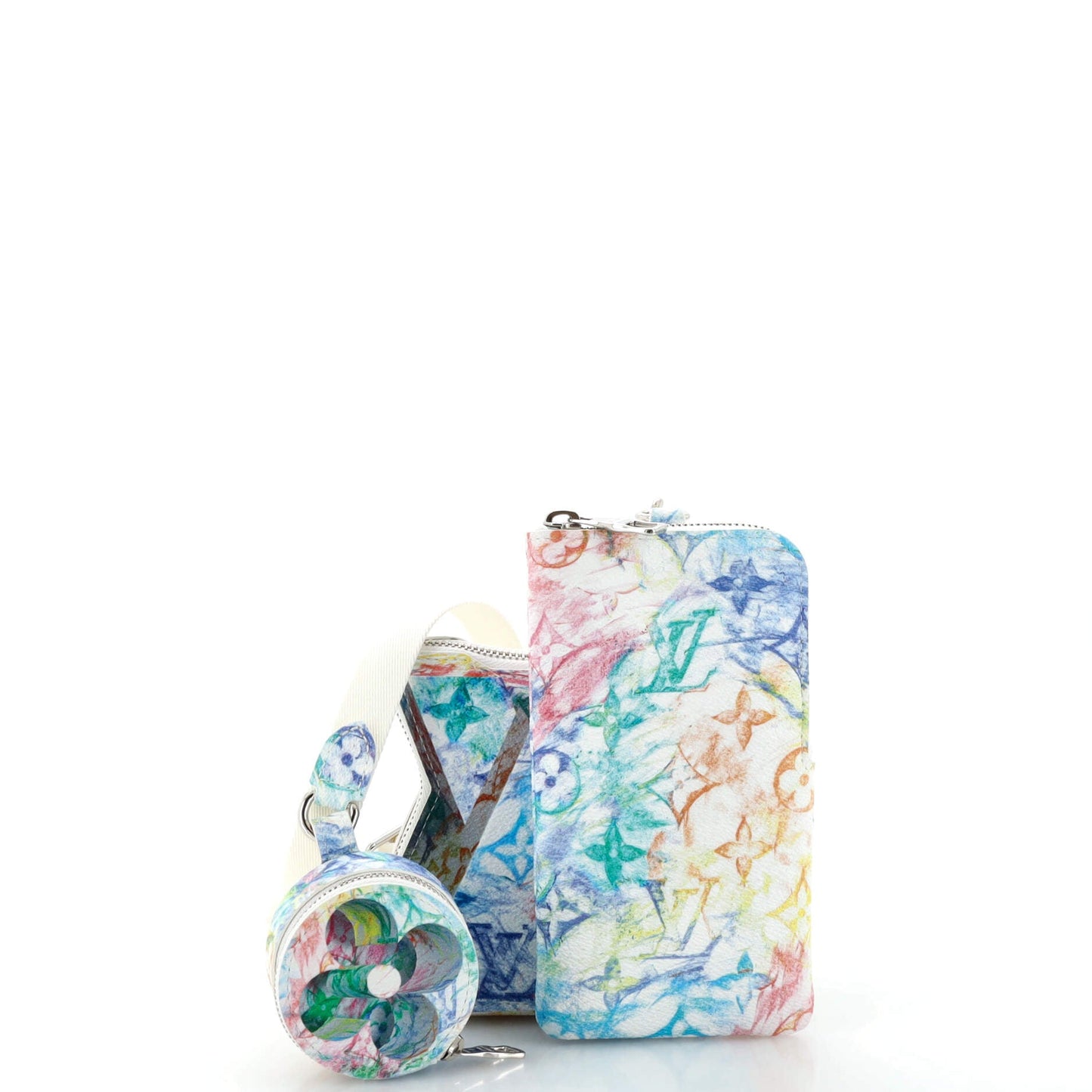Louis Vuitton LV Block Limited Edition Monogram Pastel Multicolor