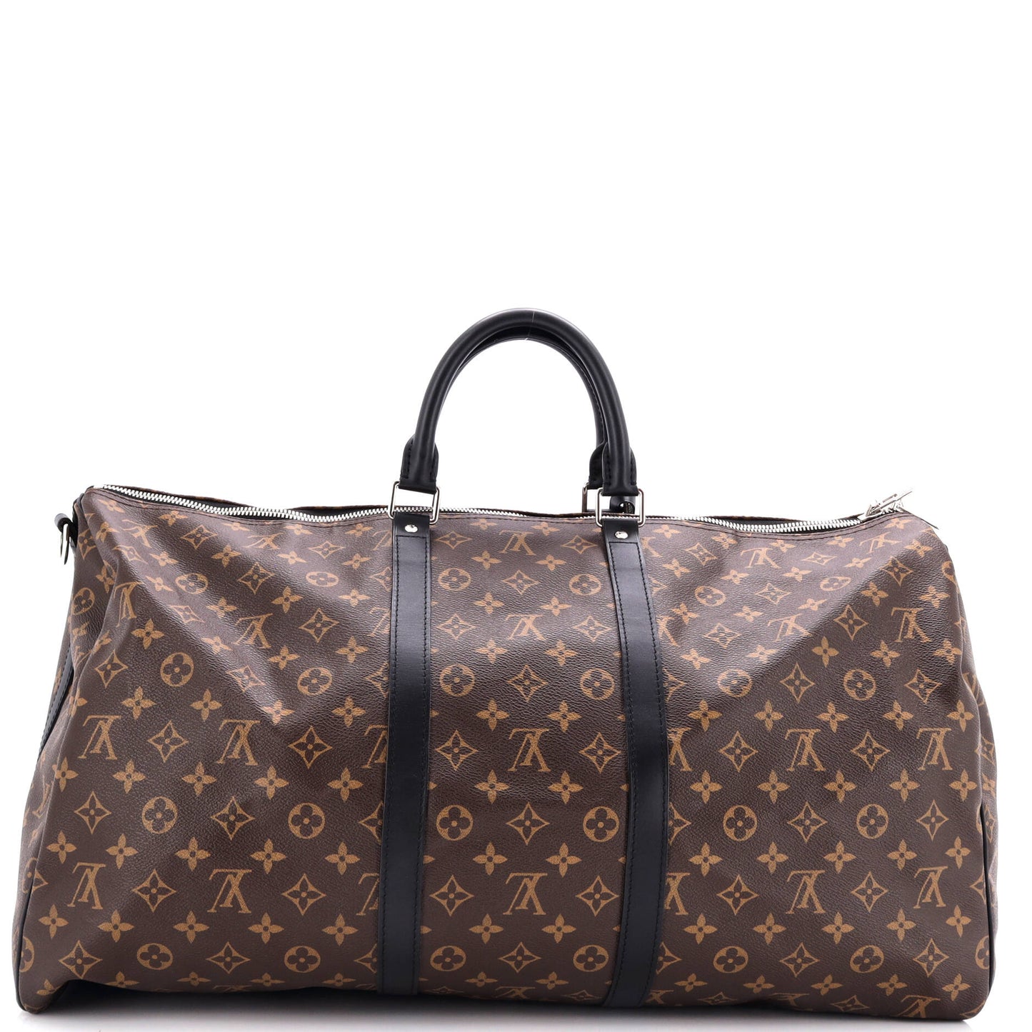 Louis Vuitton Keepall Bandouliere Bag Macassar Monogram Canvas 55
