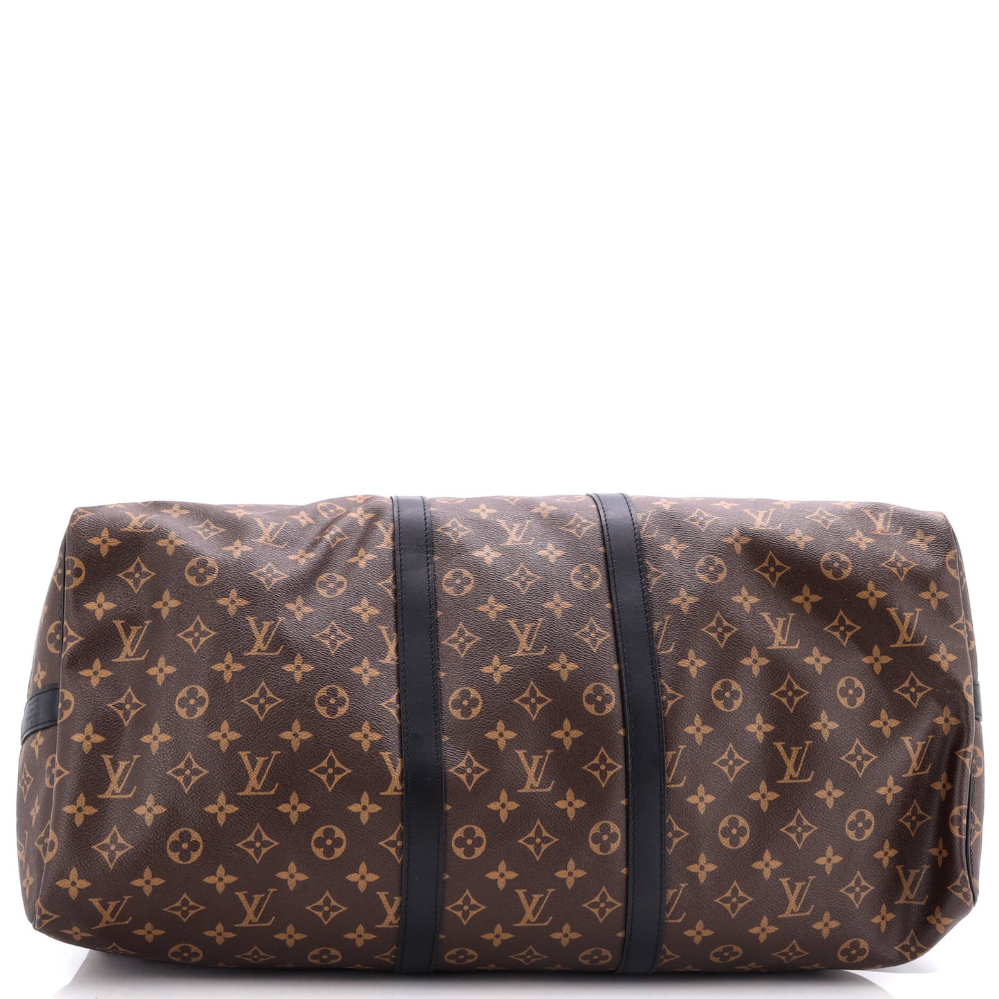 Louis Vuitton Keepall Bandouliere Bag Macassar Monogram Canvas 55