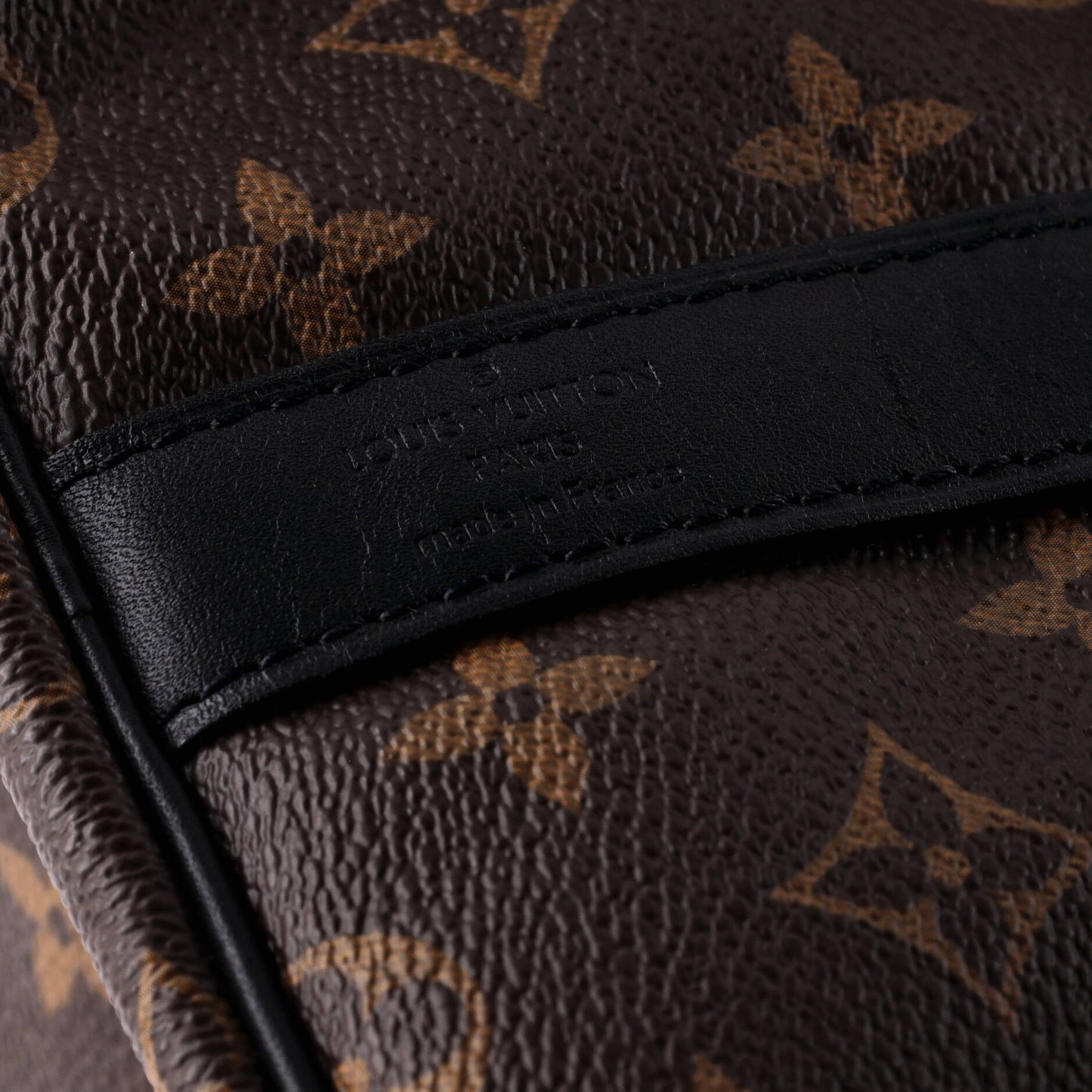 Louis Vuitton Keepall Bandouliere Bag Macassar Monogram Canvas 55