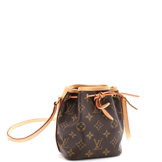 Louis Vuitton Noe Handbag Monogram Canvas Nano
