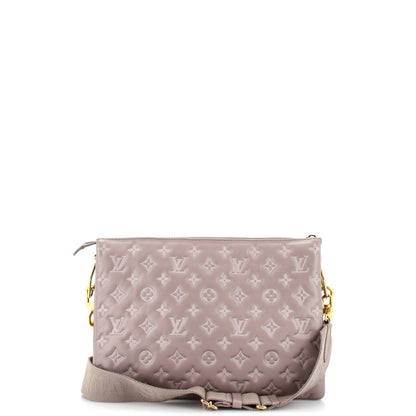 Louis Vuitton Coussin Bag Monogram Embossed Lambskin MM