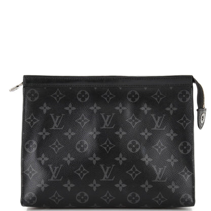 Louis Vuitton Pochette Voyage Monogram Eclipse Canvas MM