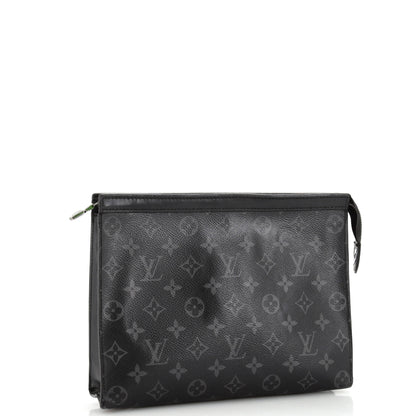 Louis Vuitton Pochette Voyage Monogram Eclipse Canvas MM