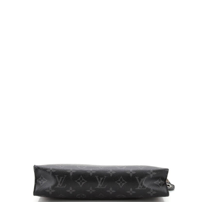 Louis Vuitton Pochette Voyage Monogram Eclipse Canvas MM
