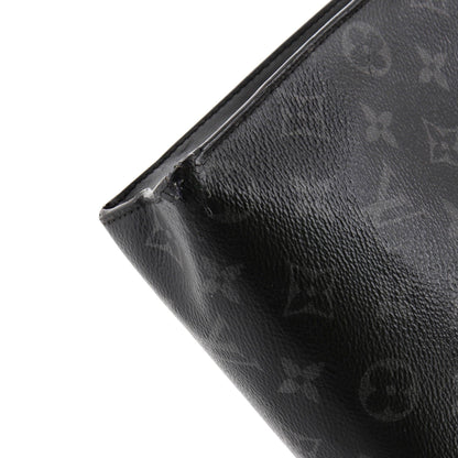 Louis Vuitton Pochette Voyage Monogram Eclipse Canvas MM