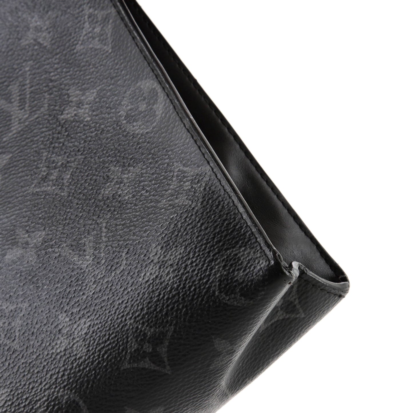Louis Vuitton Pochette Voyage Monogram Eclipse Canvas MM