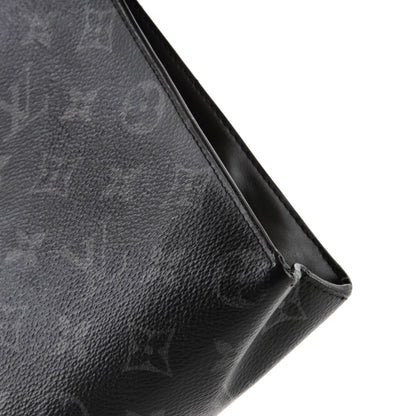 Louis Vuitton Pochette Voyage Monogram Eclipse Canvas MM