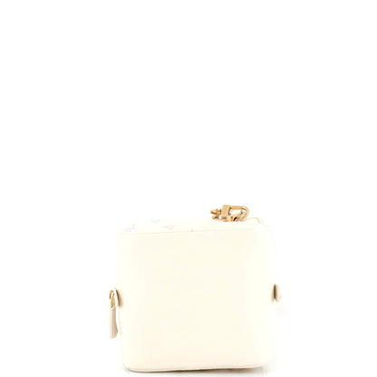 Louis Vuitton New Square Bag Milky Way Monogram Embossed Lambskin