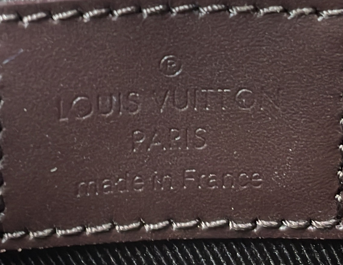 Louis Vuitton Pochette Accessoires Monogram Vernis with Monogram Canvas Mini