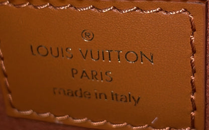 Louis Vuitton Side Trunk Handbag Debossed Monogram Leather PM
