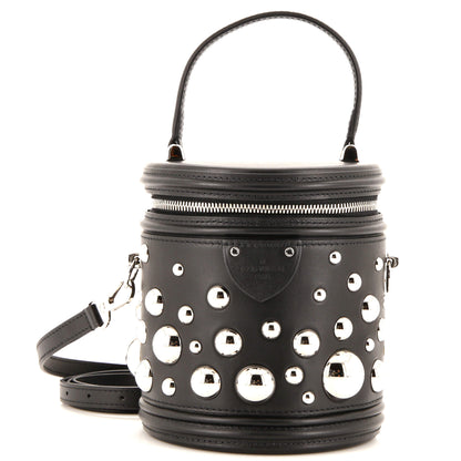 Louis Vuitton Cannes Handbag Yayoi Kusama Embellished Leather