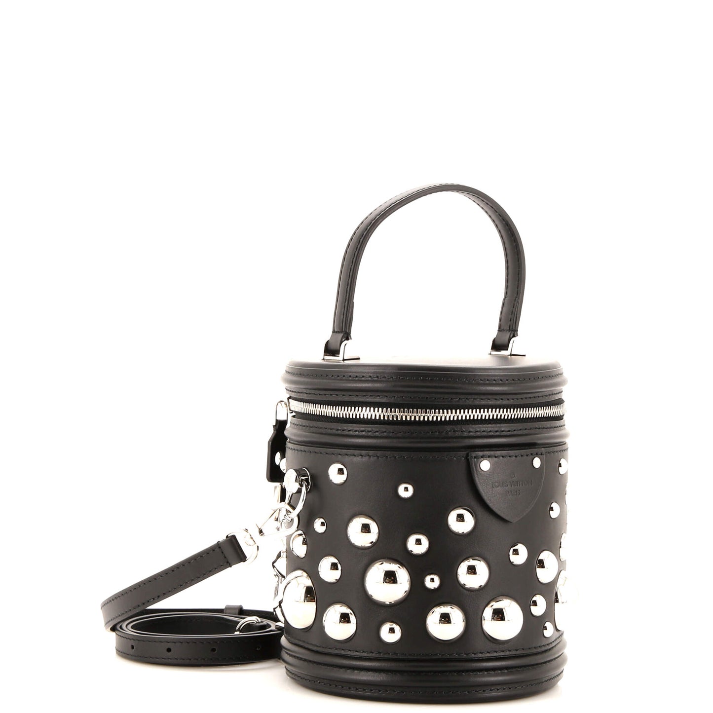 Louis Vuitton Cannes Handbag Yayoi Kusama Embellished Leather
