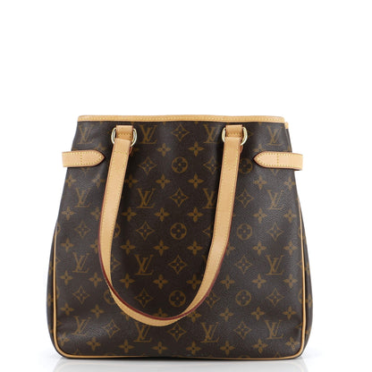 Louis Vuitton Batignolles Handbag Monogram Canvas Vertical